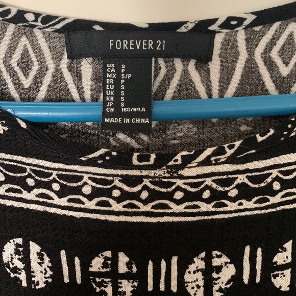 forever 21 size S sleeveless tribal sundress - Picture 2 of 7